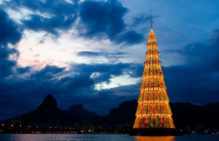 Lagoa Rodrigo de Freitas in Rio de Janeiro is the world