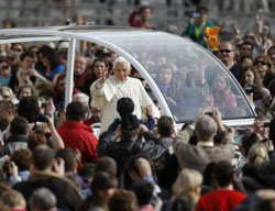 Pope Benedict XVI. Image of Pope Benedict XVI.