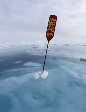 You can't believe everything you see: The North Pole isn't melting, yet ...