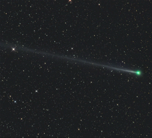 Bad Omen? Green comet appears in the sky on New Year's Eve, is it a ...