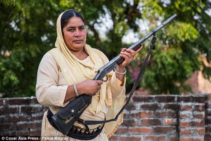 'Aunt with a gun' disperses justice for women in rural India - Asia ...