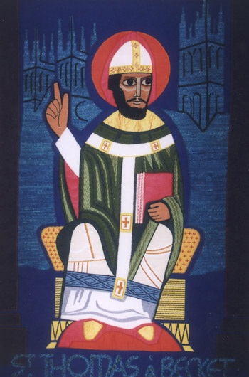 Image of St. Thomas Becket title=Image of St. Thomas Becket